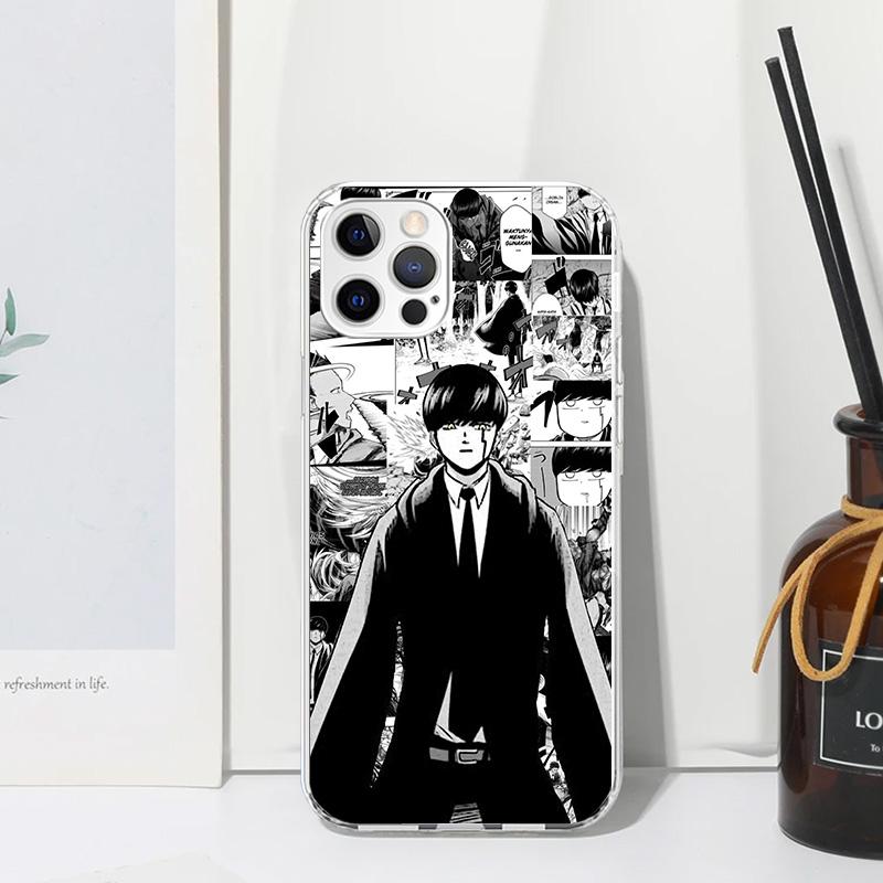 Mashle Magic And Muscles Phone Case For Iphone 17 Air 16 15 Plus 16E 14 Pro Max 13 Mini 12 11 7 8 SE Fundas Soft Back Cover 17 A