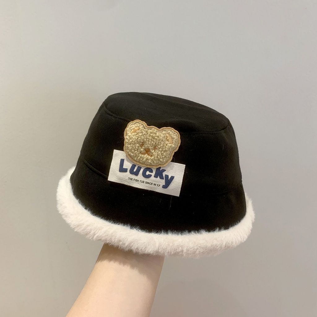 Baby Bear Winter Fisherman Hat With Thick Plush Warmth For Toddlers And Kids