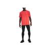 Under Armour Solid Color Crew Neck T-Shirt Men Tops Orange 1361356-690