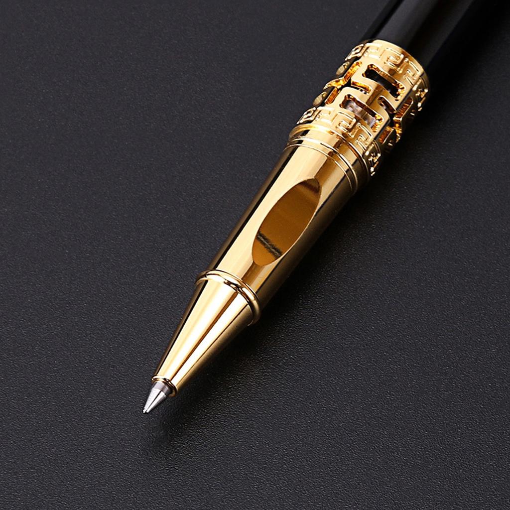 Brass Copper Roller Ballpoint Pen Business Men Signature Writing Pen