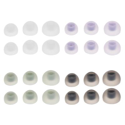 6Pcs In-Ear Earcaps For Galaxy Buds2 Earphone Silicone Covers Cap Replacement SM-R177 Earbud Eartips Earplug Ear Pads