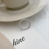 Sophisticated Heart Shaped Ring For Women Adjustable And Trendy Silver Plated Fashion Jewelry