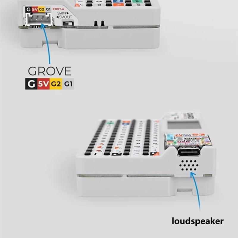 Cardcomputer StampS3 Microcontroller 56 Key Keyboards Card Computer 1.14inch Screen Computer DIY Electronics