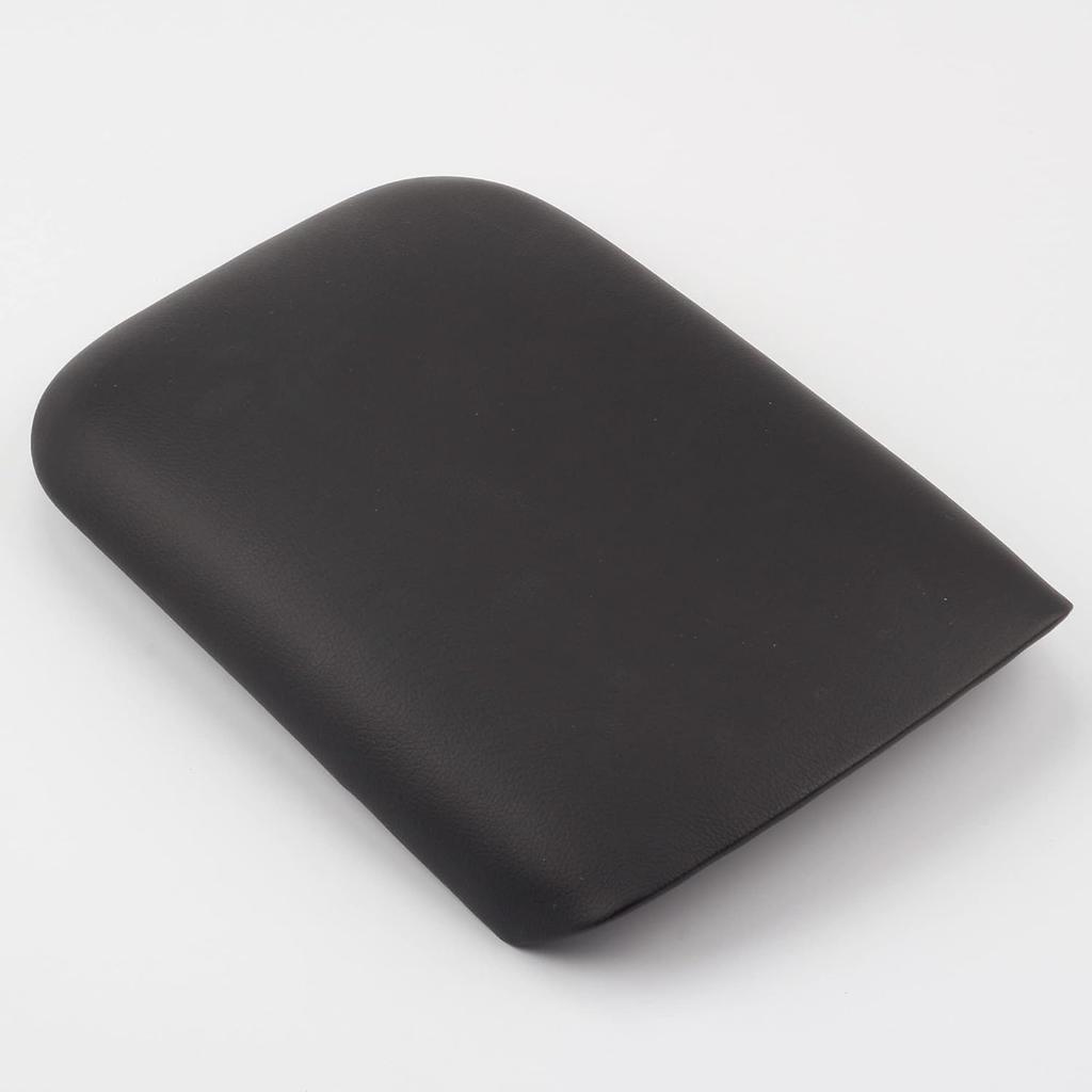 Dasbecan Center Console Armrest Lid Top Pad Compatible With Ford Mustang 2005-2009 Replaces# 5R3Z6306024AAC 5R3Z-6306024-AAC (Black)