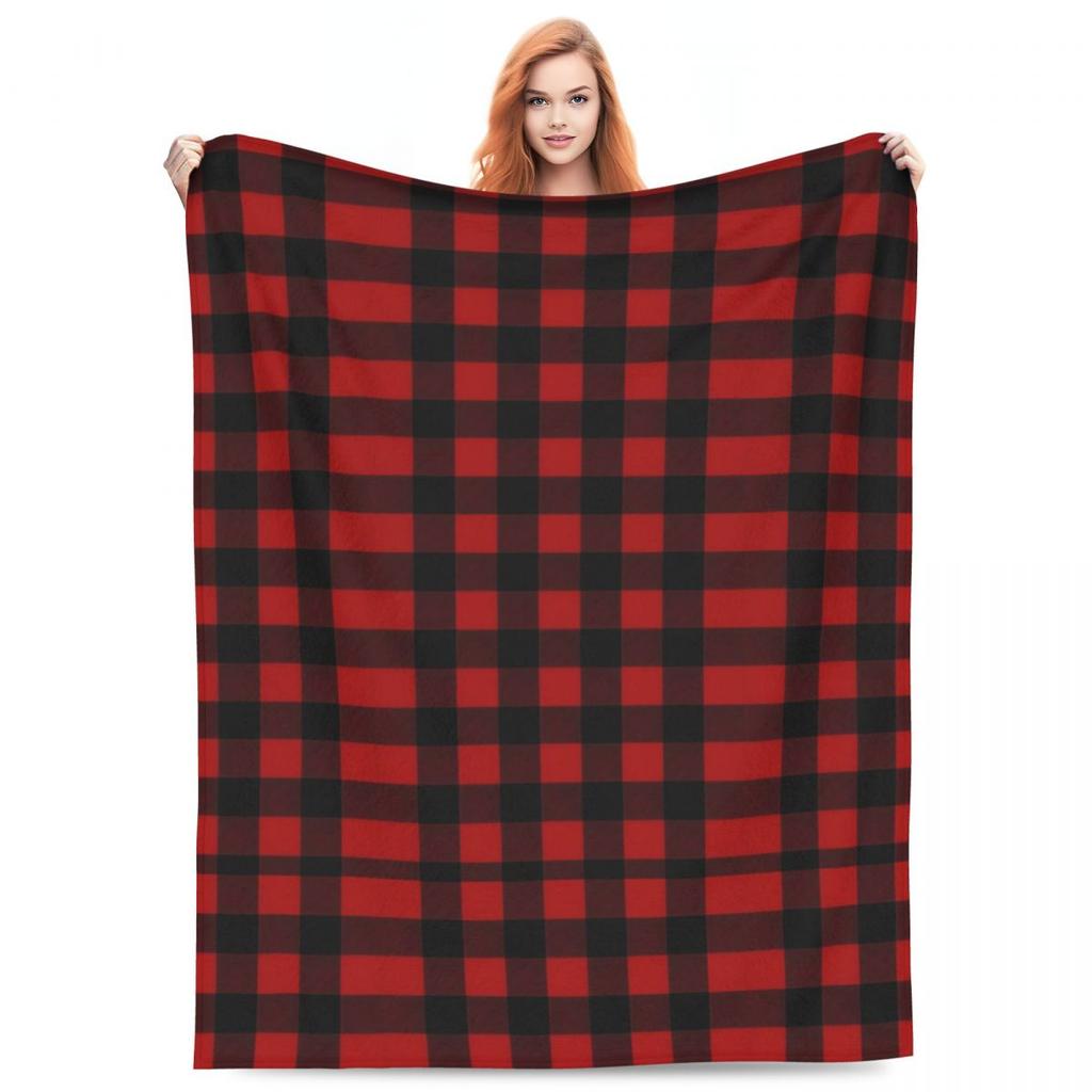 Custom Sofa Fleece Merry Christmas Wallpaper Throw Blanket Warm Flannel Blankets For Bed Home Couch Quilt