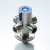 304 Stainless Steel Angle Valve for Bathroom One in Four out G1/2' Toilet Faucet Hand Bidet Sprayer