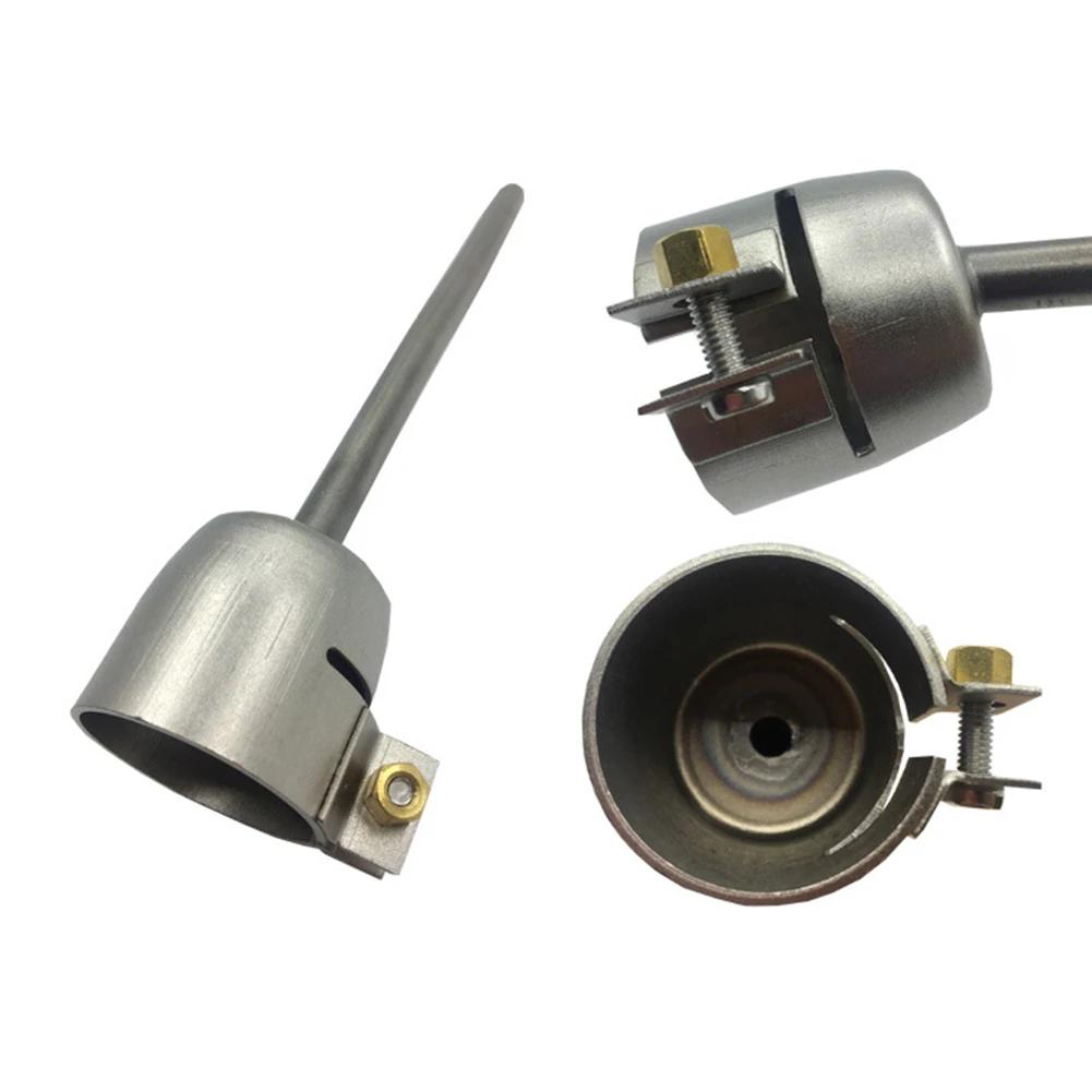 Heat Resistant Stainless Steel Extended Round Nozzle for 1600W For Plastic Welding Hot Air Equipment to Improve Weld and Reach