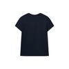 Fila Logo Letter Print Crew Neck Short Sleeve T-Shirt Men Tops Legendary-Blue F51M328175FNV