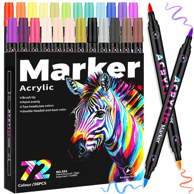 Professional Grade Markers Pen with Refillable Ink System for Cost Effective Art Production in Studios and Design Classes