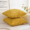 Soft Throw Pillow Covers Knitting Fur Solid Color Sofa Cushion Cover Waist Pillow Case Pillow Case Protector Office Sofa