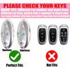 Key Fob Cover with Diamond Keychain Fit for Hyundai Car Key Holder Case Compatible with Hyundai Loniq 6 Grandeur GN7 KONA  2024 Smart Remote Key