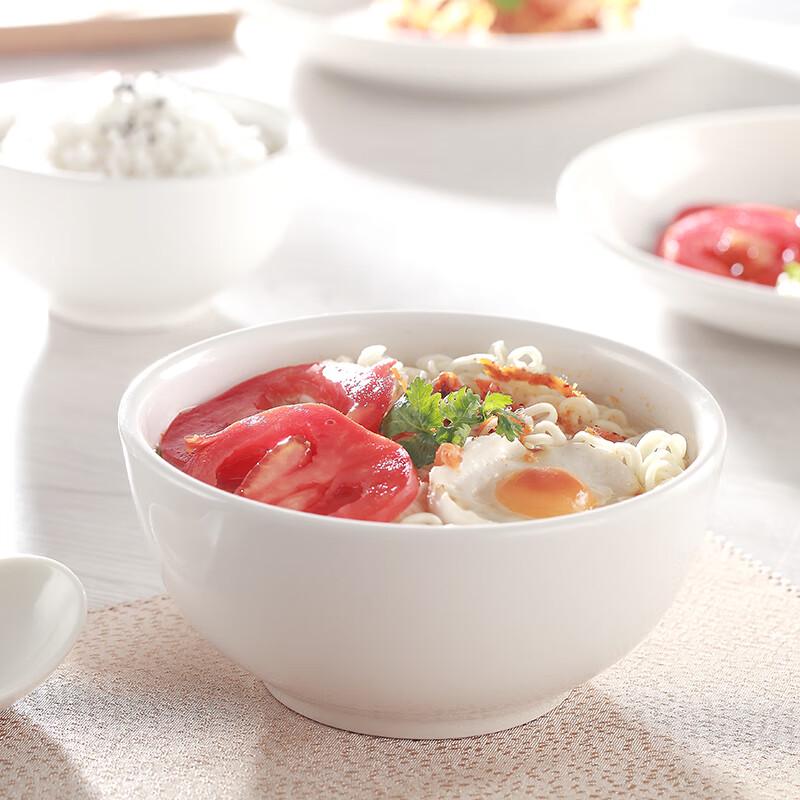 Liangjia White Ceramic Bowls