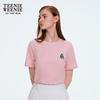 Teenie Weenie Little Bear Women's Round Neck Short Sleeve T-shirt