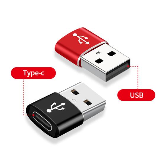 OTG Adapter Mini Portable USB To High Speed Type-C Charging Data Converter
