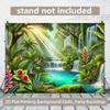 1Pcs Tropical Rainforest Decoration Background Winter Backdrop Decorations For Photo Studio Photo Booth Christams Party