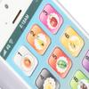 Baby Mobile Phone Toy Simulation Shaped Clr Music Cool Light English Mobile Phone Toy