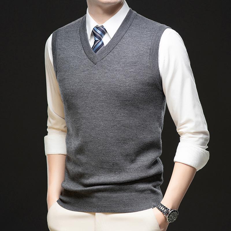 Men's Casual High-end Men's Sweater Men's Vest