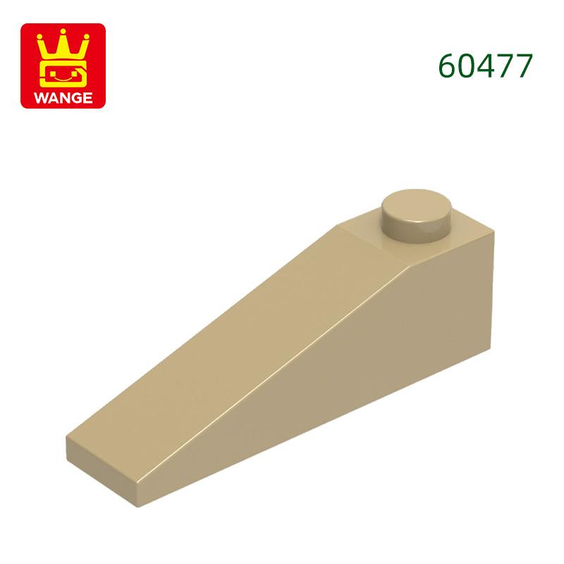 92Pcs/lot Slope 18°4x1 Roof Block Moc Hue Accessories Works With 60477 Brick DIY Children's Plaything Assembly Components