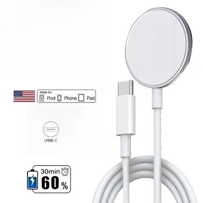 Für 30W Magsafe magnetisches kabelloses Ladegerät für iPhone 16 15 14 13 11 12 Pro Max X XS XR 7 8 Plus Typ C Schnellladekabel