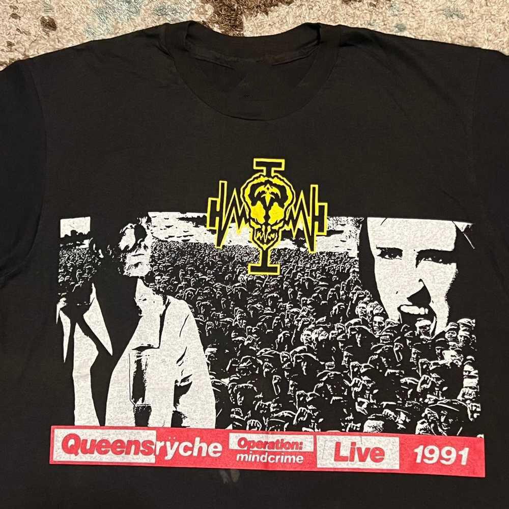 Queensryche Operation Mindcrime Cotton Black Unisex S4XL TShirt MO242 Unisex T-Shirt S