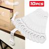 10 Stück Babysicherheit Riegel Schublade Gurtband Sicherheitsschloss Multifunktionale Schutz Stoffgürtel Verschluss Schubladensperre Schranktürschlösser