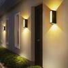 Modern Outdoor Waterproof Up-Down Wall Sconce