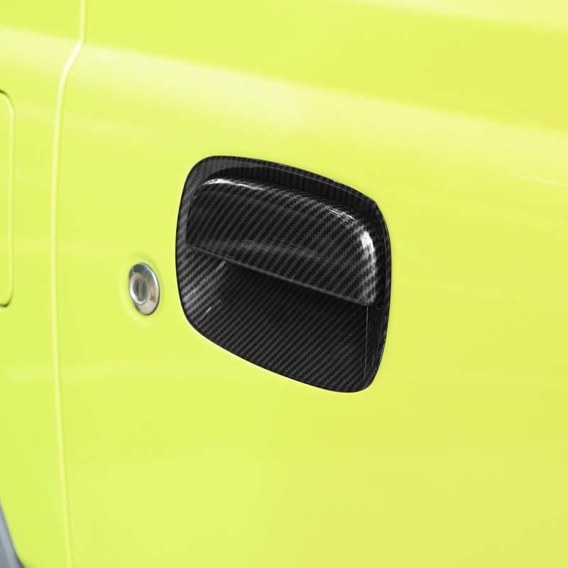 Car Door Tailgate Handle Shell Decoration Cover Stickers For Suzuki Jimny 2019 Up Exterior Accessories