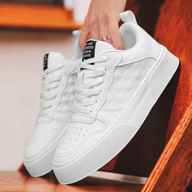 Fashion Hot Style Men's Casual Shoe Fashion Comfort Mens Vulcanized Shoes Anti-wear Outdoor Trendy All-match Casual Flat Shoes for Men