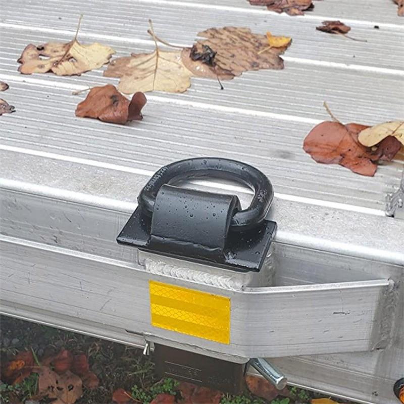 Heavy Duty Detachable Trailer Stake D-type Suspension Trailer Ring Connection Pin Truck Traction Connection Accessories