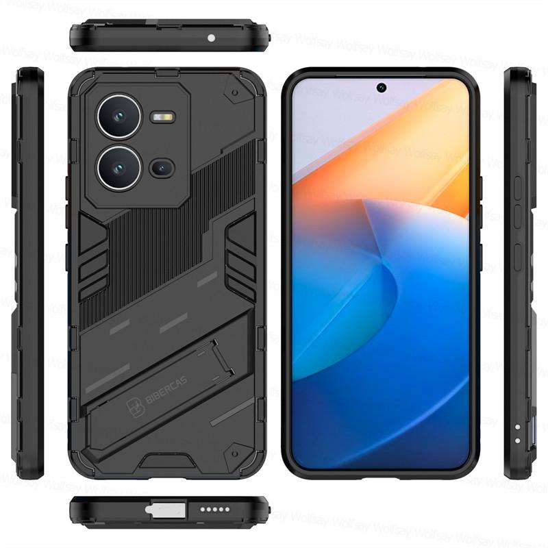 For Vivo V25 Case Vivo V25 V25E V23 Pro Cover Cases Shockproof Armor PC Silicone TPU Protective Phone Back Cover For Vivo V25