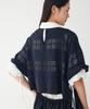 STUDIO TOMBOY Backless See-Through Check Dress_Dark Navy 9106241204