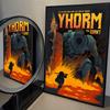 1pc Hot Cartoon Dark Souls Game Music YHORM THE GIANT Poster HD Posters Home Room Bar Cafe Decor Art Wall Painting Picture