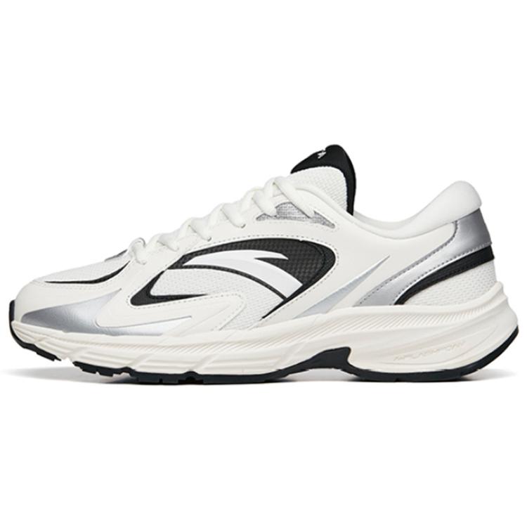 New Anta AT952 Cushioning Anti Slip And Wear Resistant Low Top Sports Casual Shoes Ivory White 912235597-2