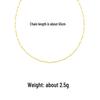 Luxury Gold Geometric Choker Necklace - Minimalist, Long-lasting Color Retention