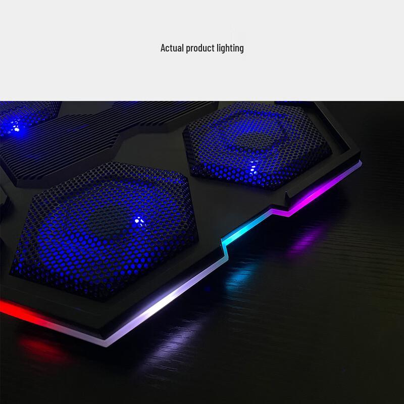 Ollymurs RGB Laptop Cooling Pad