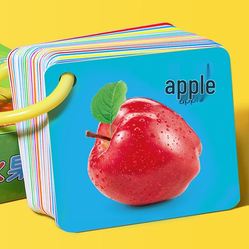 Doppelseitige Kleinkind-Lernkarten: Tier-Wandtafel für frühe Lese- und kognitive Entwicklung