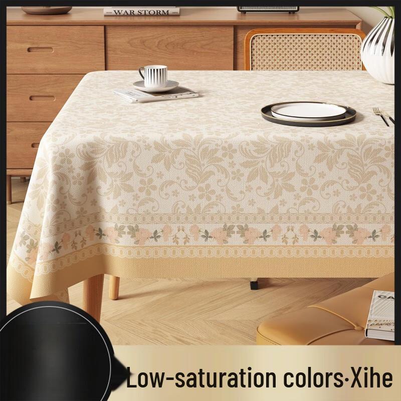 ZISIZ Wabi-Sabi Waterproof & Oil-Proof Tablecloth