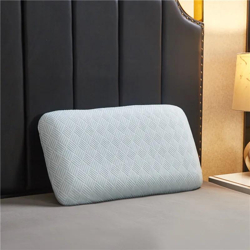 Thai Natural Latex Pillow Core with Breathable Massage Protection for Cervical Spine Bread Pillow
