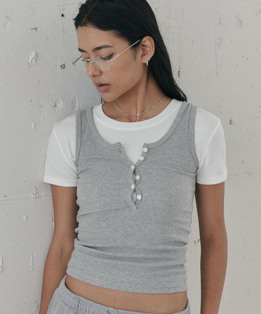 Attica Raw Flatly Chain Necklace / Nbs011