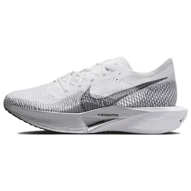 Nike ZoomX VaporFly Next% 3 'White Particle Grey' (Unisex) White / Particle Grey / Metallic Silver / Dark Smoke Grey Running Shoes DV4129 100