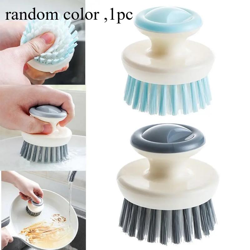 

Dishwashing Brush Grey Kitchen Sink Stove Cleaning High Density Bristles Suitable Vegetables Fruits Cutting Boards Sinks random color, 1pc