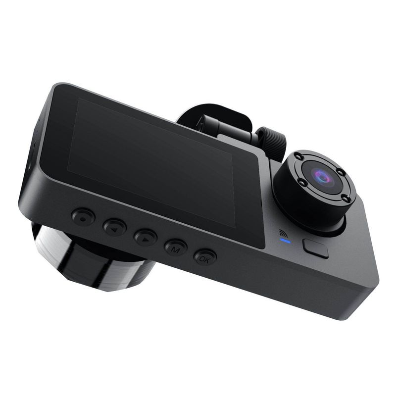 Car-Mounted 3-Camera Three-Lens Dashcam 3Dvr High-Definition Night Vision 1080 with Reversing Image