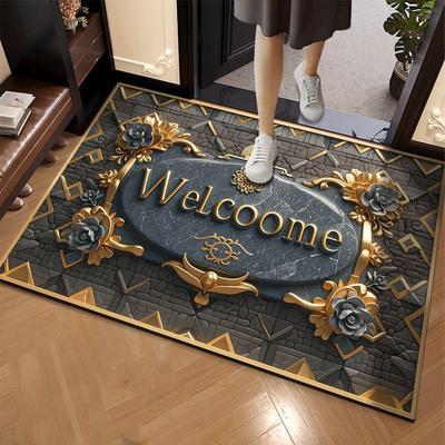 3D Teppich Fußmatte Eingangsmatte Türmatte Badezimmer Wohnzimmer Teppich