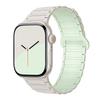 Compatible Silicone Magnetic Buckle Band for Apple Watch Series 1-11, Ultra 3, SE 3 Three-Bead Style