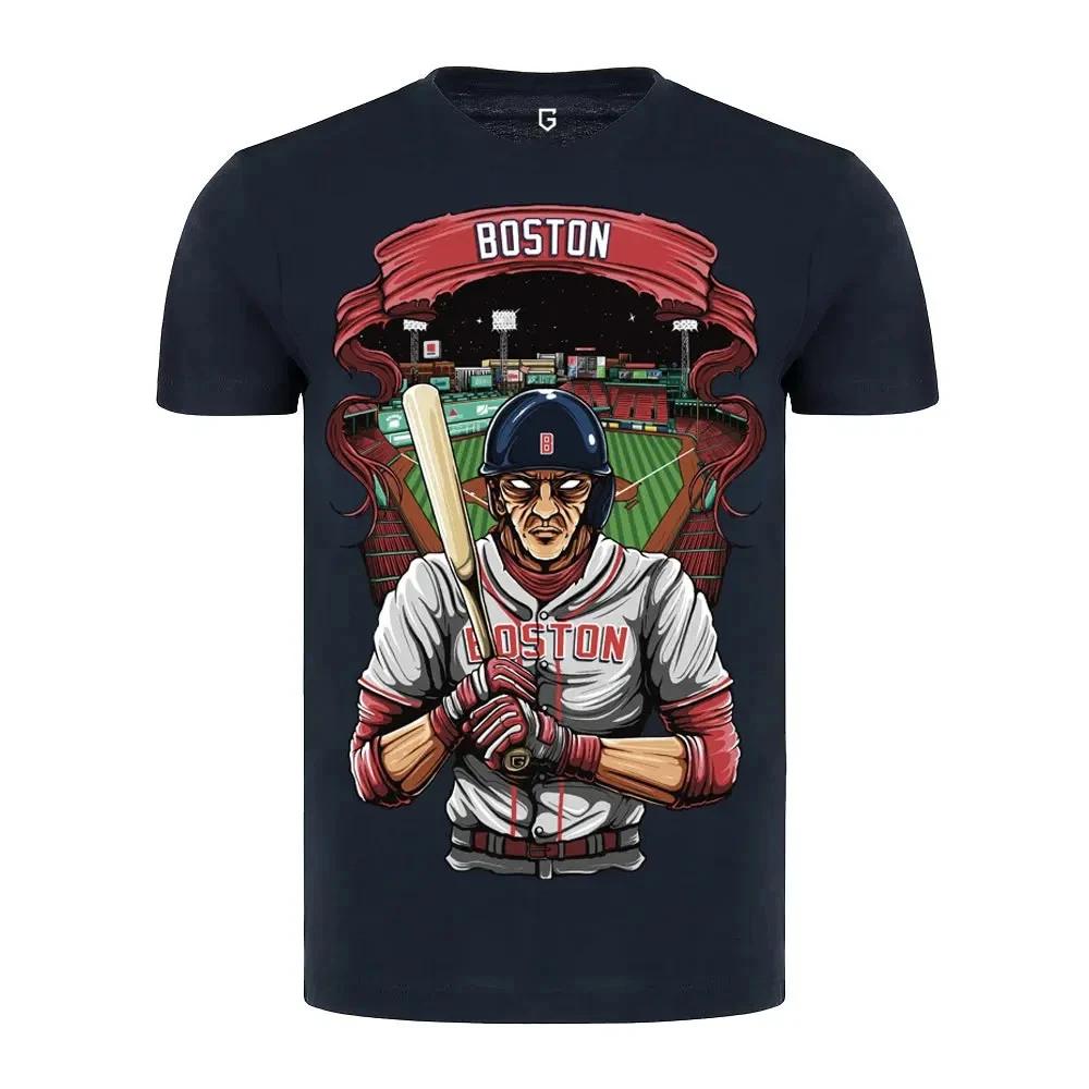 Boston Baseball Men s Graphic T-Shirt S