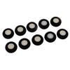 10 Pcs. Black Sponge Wheels Wheel Spare Part For RC ,