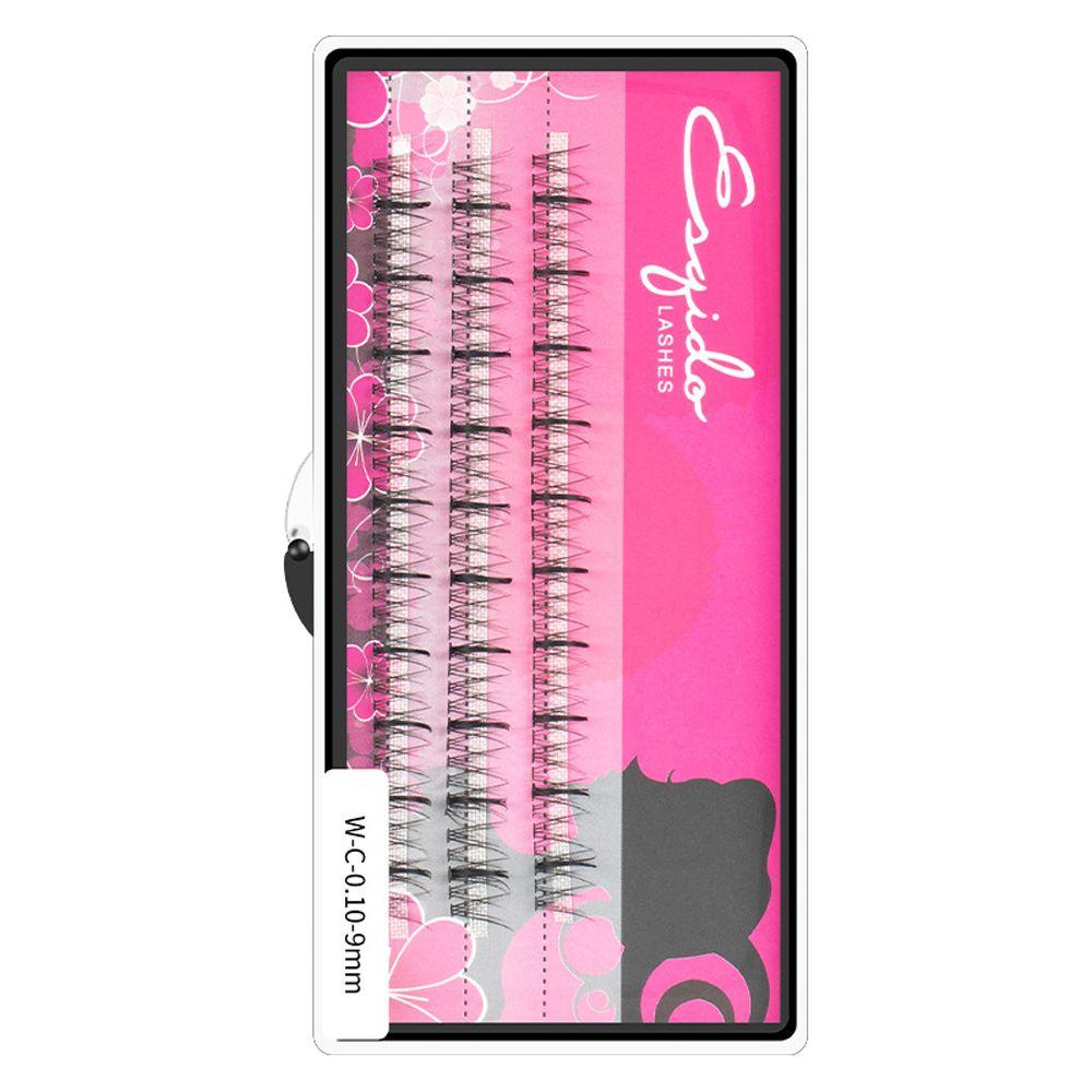 Segmented Eyelashes Bundles Fishtail False Eyelashes Lashes Extension Individual Cluster Eyelashes