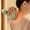Electric Meridian Brush Body Cupping Massager Microcurrent Vibration Hot Compress Scraping Lymphatic Drainage Machine Fat Burner