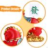 Horse Figurine Animal Sculpture Resin Fine Craftsmanship Fengshui Tabletop Decoration for