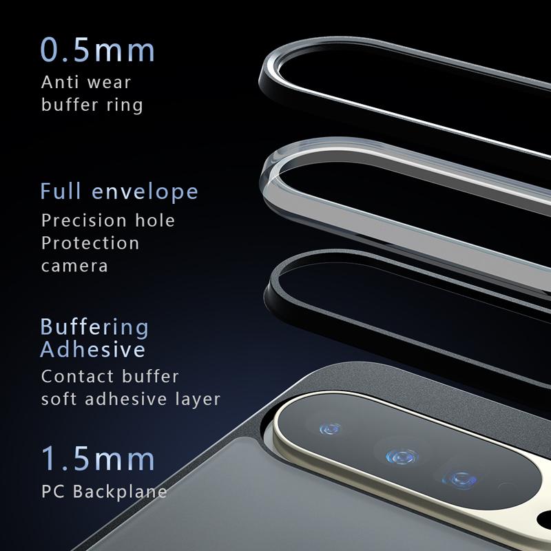 Für Google Pixel 10 Pro XL Hülle Stoßfest Mattes Hautgefühl Matte PC+TPU Anti-Fingerabdruck Transparente Hülle für Google Pixel 10